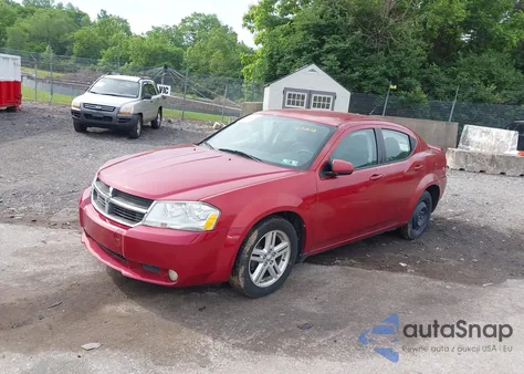 2010 Dodge Avenger R/T from USA, damaged, VIN 1B3CC5FB1AN165202